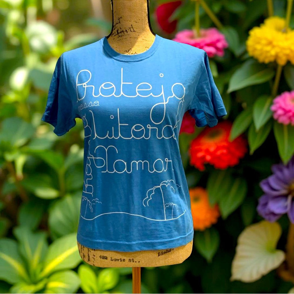 Projeto Tamar Sea Turtlen Graphic Women's T-Shirt Top